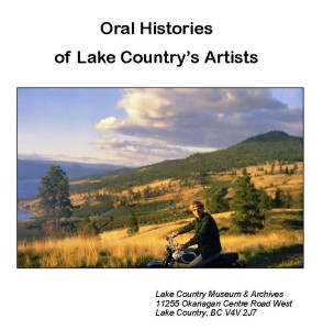 Oral Histories of Lake Country's Artists