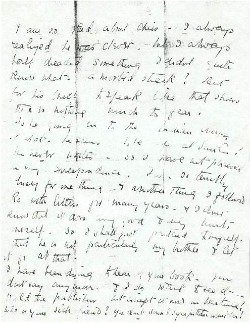 Letter from Dorothea Allison to Milborough Mackay,  2 December [1917]