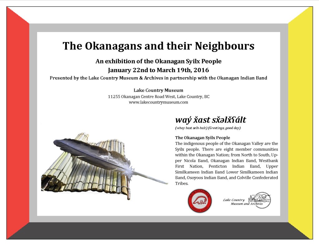 The Okanagans and their Neighbours